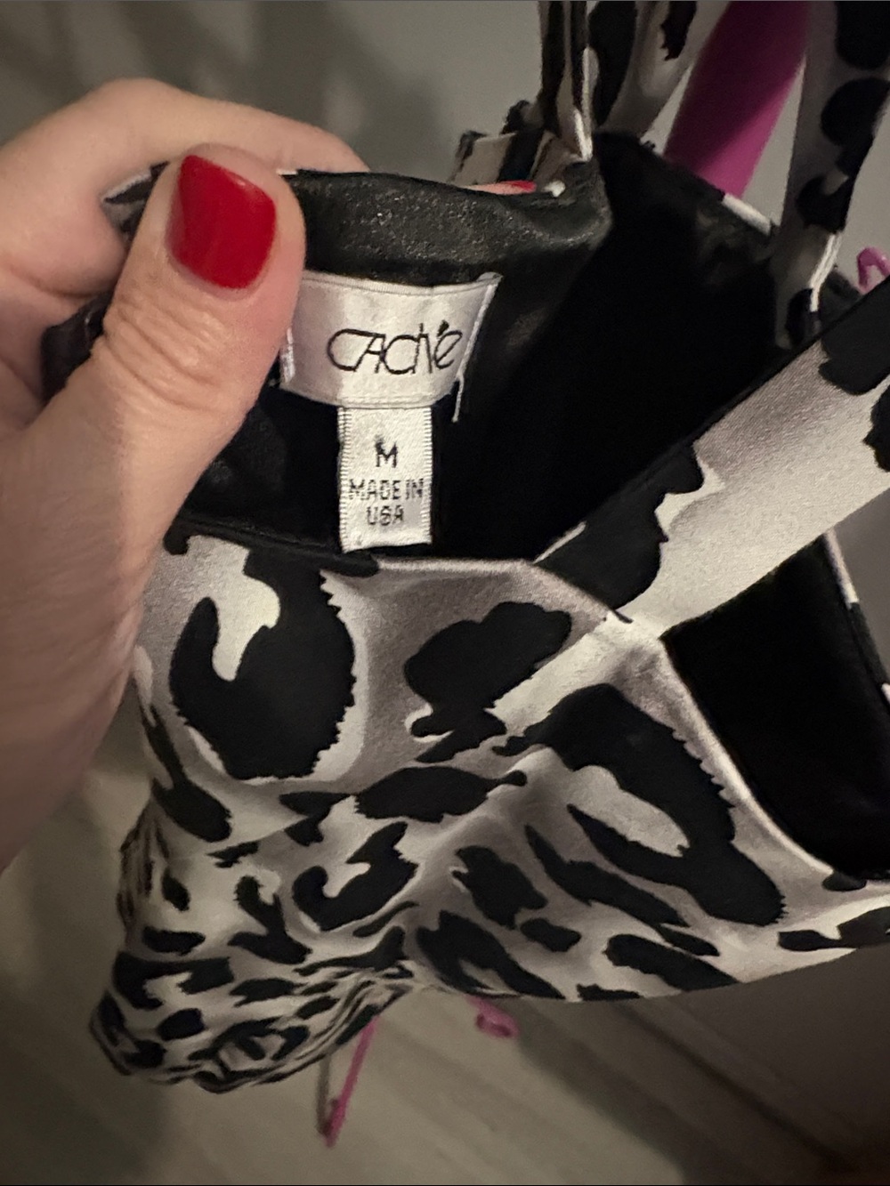 Cache Leopard Print top - Picture 2 of 4